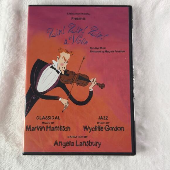 Zin! Zin! Zin! A Violin (DVD, 2004) – Narrated by Angela Lansbury | New Sealed - Picture 1 of 5